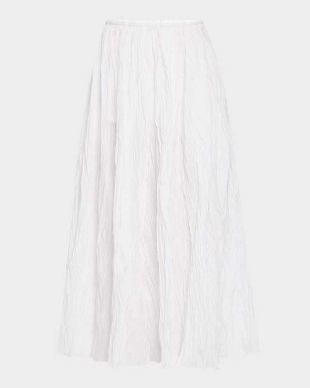 Long Plisse Skirt